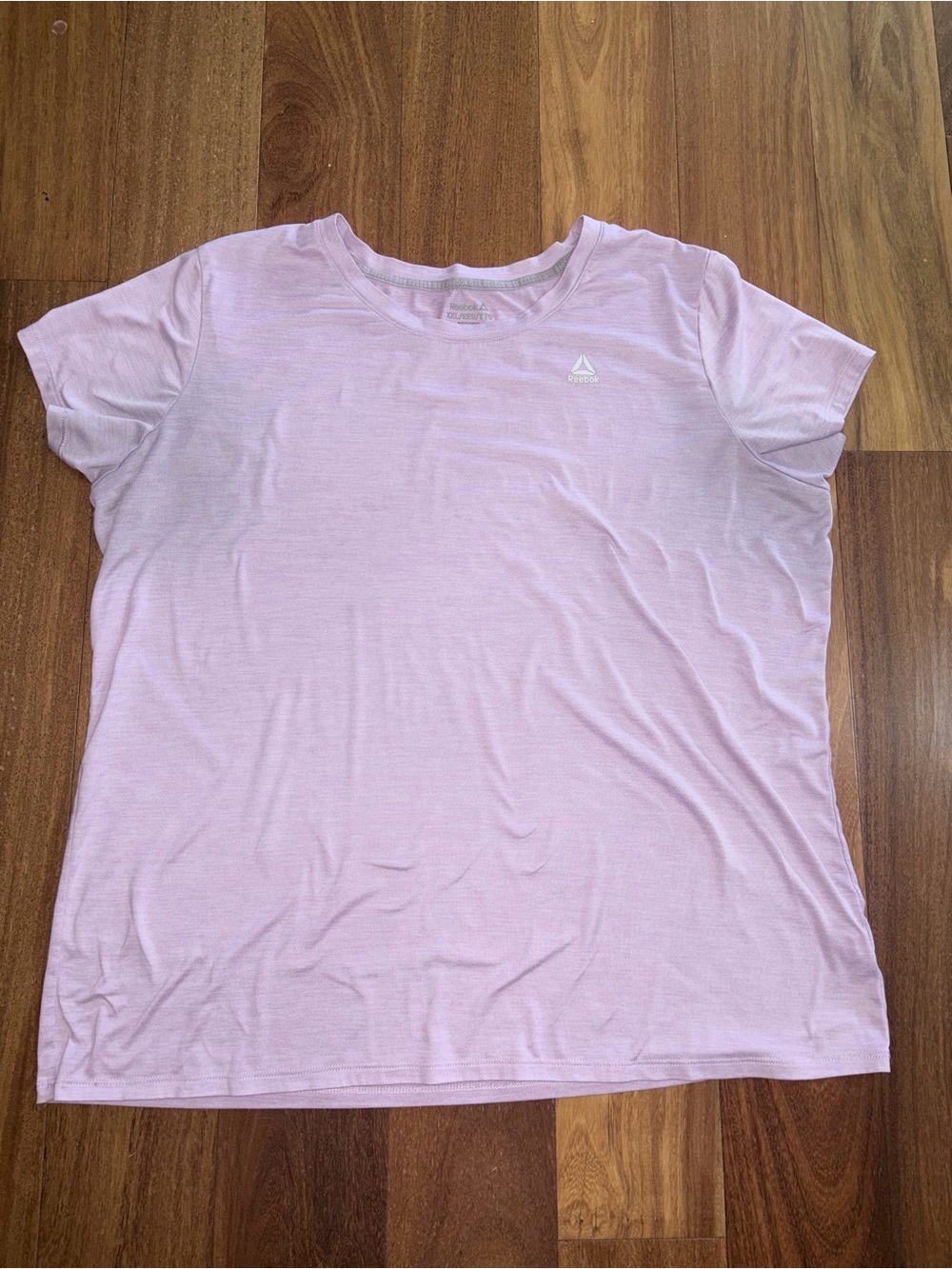 Reebok Women’s Light Pink Short Sleeve Tee